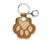 Pet Hair Storage Keychain, Cat Paw Shaped Keychain, Pet Memorial Gift Keyring, Handmade Key Holder for Collecting Cat and Dog Hair, Dog-Fur-Storage-Keychain, Pet Memorial Gifts for Bag Purse Paw Char
