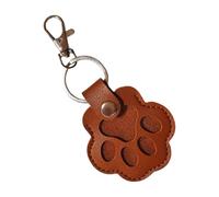 Pet Hair Storage Keychains, Cat Paw Shape Leather Key Chain, Cat Hair Keychains, Pet Memorial Collector Keyring, Pets Hairs Keepsake For Bag Purse, Pets Memory Charm For Dog & Cats