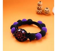 Pet Halloween Collar for Dog and Cat Pumpkin Funny Pattern Adjustable for Small Medium Large Dog and Cat Decor Decoration (L,G)
