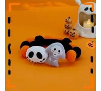 Pet Halloween Collar for Dog and Cat Pumpkin Funny Pattern Adjustable for Small Medium Large Dog and Cat Decor Decoration (S,P)