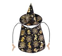 Pet Halloween Costumes Cloak Halloween Cat Costume - Cloak and Hat - Cape Hat Cats Cosplay Clothes Cool Costume Party Cosplay Funny Clothes