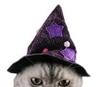 Pet Halloween Costumes, Skin-Friendly Cat Cape Witch Hat Costumes Halloween Dog Clothes | Comfortable Halloween Dog Costumes, Wizard Costume