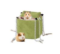 Pet Hammock For Cage Ferret Bed Sugar Glider Hammock Chinchilla Bed Small Animal Swing Warm Hamster Hammock Small Pet Accessories Cage Hammock Ferret Swing Bed Cozy Pet Bed