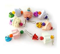 Pet Hamster Chinchilla Parrot Bird Rabbit Teeth Grinding Stone Chew Bell Toy Random Clever design