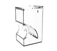 Pet Hamster Food Dispenser AntiTipping Feeder Treat Tray Hamster Food Container Large Capacity Treat Container Large Capacity Pet Feeder