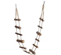 Pet Hamster Rope Ladder for Birds Toy, Soft Climbing Bridge for Bird Squirrel, Adjustable Hanging Rope, Suitable for Small Animals