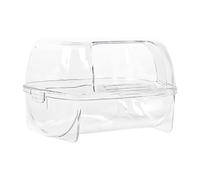 Pet Hamster Toilet Sand Bath, Large Cage Accessory, Easy to Clean, No Spill Bowl