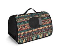 Pet Handbag Native American Printed Portable Outdoor Cat Bags Cat Carrier Purse Small Dog Carrier for Travel/Car/Outdoor