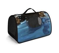 Pet Handbags, Lovely Sea Otter Print Printed Pet Handbags,folding Pet Bags,new Pet Handbags,universal Pet Handbags