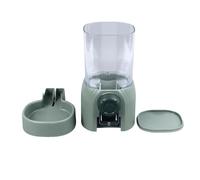 Pet Hanging Automatic Feeder, Large Capacity Detachable Pet Cage Food Dispenser, Anti Tipping Design with Food Bowl, Safe PP Material for Cat Dog Hamster Chinchilla Rabbit Small An