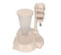 Pet Hanging Water Dispenser Automatic Liftable Dog Water Bottle Feeding Bowls for Dogs Cats Smart Roller Ball Design Rotatable Anti Slip Pad ABS PP PVC Material 500ML 800G