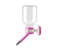 Pet Hanging Water Dispenser Bottle with Stainless Steel Nozzle Portable Auto Feed Waterer for Dogs Cats Rabbits Small Pets 150 ml 250 ml 500 ml (150ml)