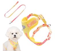 Pet Harness - Adjustable Chest Vest Style, Escape Proof Control Fit, Soft Recovery Collar, Mobility Support Gear Small Large Pets | For Outdoor Walking Hiking Car Travel Training Service Work