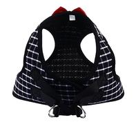 Pet Harness Small Animal Collars Bowknot Dog Vest Dog Chest Straps Dog Car Harnesses Puppy Harness and Leash Cat Vest Ha (Black XXS)