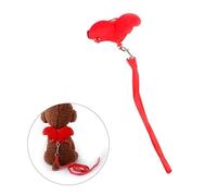 Pet Harness with Lead Adjustable Nylon Chest Strap Size S for Dog Puppy | Angel Wings Design, Red Finish, Body Size Adjustable, Easy on for Daily Walk