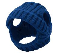 Pet Hat, Knitted Soft Hat with Ear Holes - Christmas Costume for Cat and Dog - For Winter Birthday Halloween New Year Costume Event