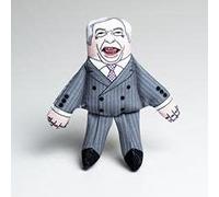 Pet Hates Toys Political Leaders Soft & Squeaky Dog Toys For Small & Large Dogs (Regular, Nigel Farage)