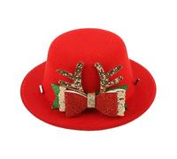 Pet Hats for Christmas, Christmas Pet Hats, Deer Dog Hats with Bow Tie Dog Hats Christmas Pet Hats, Cute Soul Costume