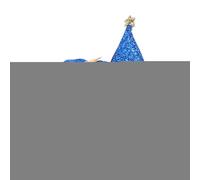 Pet Hats for Small Animals, Mini Hamster Hat | Hamster Wizard Hat for Party, Creative, Funny Small Pet Hat with Adjustable Elastic Chin Strap for Parties, Pet Birthdays