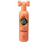 Pet Head Quick Fix 2 in 1 Dog Shampoo and Conditioner | Peach Scent | Dog Shampoo and Conditioner for Smelly Dogs | Nourishes and Softens Coat & Skin | Vegan | Gentle Formula for Puppies | 300ml