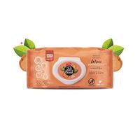 Pet Head Quick Fix Cat & Dog Paw & Body Wipes| Peach Scent | 100 pack