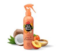 Pet Head Quick Fix Leave-In Conditioner Spray for Dogs | Peach Scent | Repairs, Detangles and Softens Fur | Detangling Spray | For Grooming Wet or Dry Dog Coats | No Rinsing Required | 300 ml