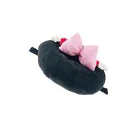 PET Headpiece Geisha Style Polyester for Small and Medium Dogs | Secure Under-chin Tie, Easy to Wear, Size Geisha S and L, Daily Wear