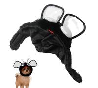 Pet Headwear - Soft Plush Cap, Polyester Adjustable Head Accessory, Adorable Design with Elastic Band Comfortable Texture | Dog Cat Costume for Birthday Celebration and Cosplay Festival Winter Par