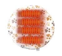 Pet Heat Pads - Soft Heat Pad, Thickened Cat Mats | Double-Sided Flannel Cotton Filled Heating Mats, Electric Pet Heated Mat, Calming Dog Cat Donut Bed for Small Dogs Pets and Cats