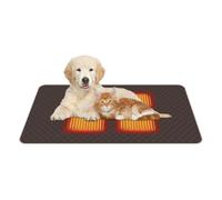Pet Heating Pad - 50cm USB Heated Dog Bed Mat, Adjustable Rapid Warming Cushion, Machine Washable Pet Pad,