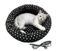 Pet Heating Pad - Thermal Self Heated Cat Dog Blanket | Electric Heated Pet Mat With Auto Screen-Off,Cover & Anti Bite Cable, Ideal For Whelping/Puppy/Dogs And Cats