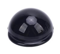 Pet Helmet For Small Dogs And Cats Cool Stylish Durable Safety Hat With Adjustable Strap For Outdoor Activities Motorcycle Riding Plastic Material (M)