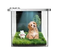 Pet Holographic House Memorial - Acrylic Interactive Keepsake,3D Pet Hologram Digital Projection House,for Dog Cat Owner Home Decor Shelf Display Sympathy