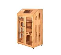 Pet Home Pet House Cat Villa cat cage Does not Occupy Space for Household Indoor cat House cat Cabinet Kitten cat Litter cat House Cat Villa