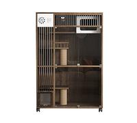 Pet Home Pet House Cat Villa cat cage Home Indoor cat House Oversized Free Space cat Cabinet cat House cat cat Litter Cat Villa (2)