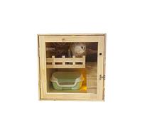 Pet Home Pet House Cat Villa Home Indoor Pet Cat Cat Cage Small Cat House Cat House Breathable Cat Litter House Cat Villa
