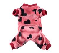 PET Home Warm Pajama for Small Dogs and Puppies Winter | Polyester Chic Style, Non Restrictive Fit, Gentle on Skin, for Jogging and Sleeping Time