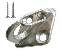 Pet Hook - 304 Stainless Steel Rustproof Hook, Heavy Duty Dog Lead Holder, Strong Wall Mount Secure Bracket | Entryway Garage Mudroom Apartment Front Door Hallway Home Yard Outdoor