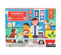 Pet Hospital Magnetic Play Scene, multicolor