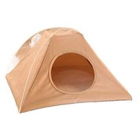 Pet House Waterproof Pet Tent Outdoor Indoor Foldable Tent House Dog Cat Playing Bed Mat Portable Folding Kennel Bed Bed For Indoor(C)