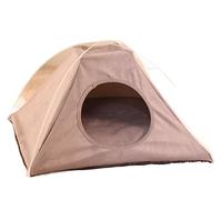Pet House Waterproof Pet Tent Outdoor Indoor Foldable Tent House Dog Cat Playing Bed Mat Portable Folding Kennel Bed Bed For Indoor(A)