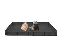 Pet Hygienic Mat - Reusable Leak-Proof Liner, Comfortable Absorbent Cage Accessories | Durable Durable Protection, Adjustable Washable Litter Tray for Rabbits Hamsters Hedgehog Boyfriends
