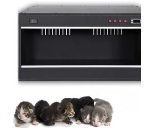 Pet Incubator Box for Dogs and Cats, Large Nursery Brooder for Puppies and Kittens with Heating