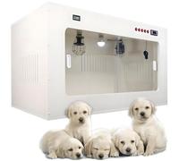 Pet Incubator Box for Dogs and Cats with Intelligent Constant Temperature Adjustment, Ideal for Cough and Breathing Treatment in Kittens and Puppies