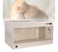 Pet Incubator Box,Puppy Incubator,for Cats/Dogs,Plug in Power,hot Air Circulation,Automatic Constant Temperature,80-50-50