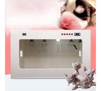 Pet Incubator for Puppies and Kittens, Large Dog Brooder Nursery Box with Heating, Ideal for All Small Animals - 60cm x 50cm x 50cm