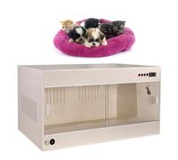 Pet Incubator with Heating, Lighting, Air Circulation for Newborn Animals