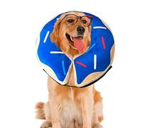 Pet Inflatable Collar - Inflatable Safety Collar | Breathable Soft Cone for Dog Recovery Portable Donut E-Collar for Small Medium Dogs, Cats, Gift for