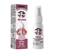 Pet Insect Repellent, The Best Flea And Tick Home Spray For Veterinarians, Flea Treatment For Dogs And Homes, Plant-based Formula (Multicolor)