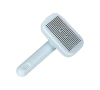 Pet Ion Brush, Self-Cleaning Design, 19x12cm, Loose Undercoat Brush, Pet Detangling Tool, Comfortable Grip Handle, For Daily Grooming And Shedding Control